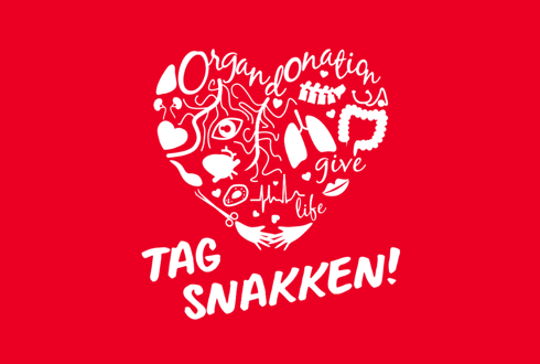 Logo: Tag snakken
