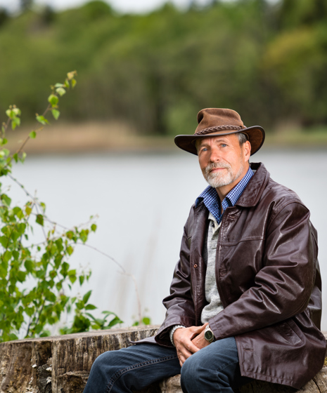 Billede af Per Clausen, pårørende til en afdød donor